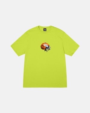 Běžecké Tričko Stussy Ladybug Keylime | VLFB19465
