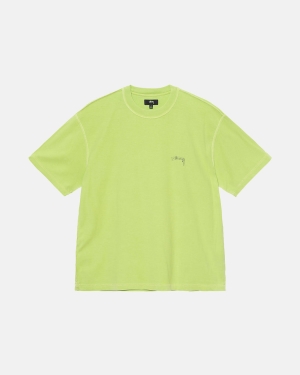 Běžecké Tričko Stussy Lazy Světle Zelene | ACHB23861