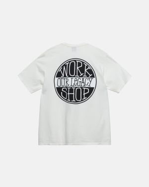 Běžecké Tričko Stussy Our Legacy Dot Pigment Dyed Béžový | CKIE70423
