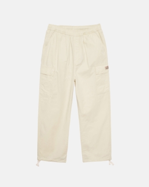 Kalhoty Stussy Ripstop Beach Krém | XMYB65329