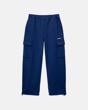 Kalhoty Stussy Sportovní Fleece Blankyt | FCUT97358