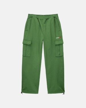 Kalhoty Stussy Sportovní Fleece Zelene | AXIW53208