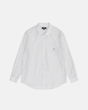 Košile Stussy Lehké Classic Bílé | LPUW08697