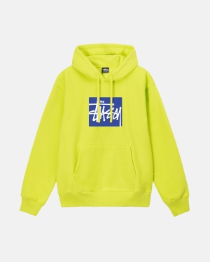 Mikiny S Kapucí Stussy Stock Box Keylime | VSIA04257