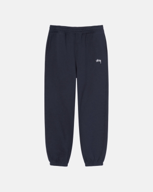 Tepláky Stussy Overdyed Stock Logo Tmavě Blankyt | FXZE02847