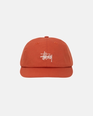 Čepice Stussy Basic Stock Low Pro Oranžové | NEXU95724