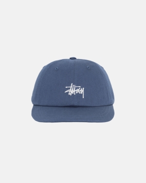 Čepice Stussy Basic Stock Low Pro Tmavě Blankyt | CUWP26438