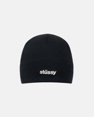 Čepice Stussy Helvetica Sportovní Skullcap Černé | FEYB54692