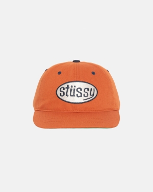 Čepice Stussy Pitstop Low Pro Červené | MFVX04231