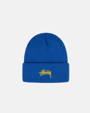 Čepice Stussy Stock Cuff Beanie Blankyt | MCOK25894