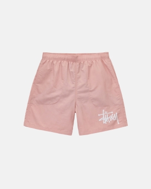Šortky Stussy Big Basic Vody Růžové | GWCI05923