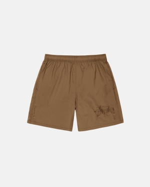 Šortky Stussy Big Stock Nylon Zlaté | JXBN95734