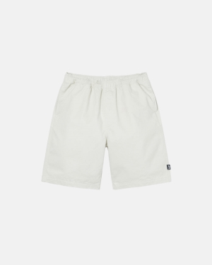 Šortky Stussy Brushed Beach Béžový | ZOYW80642