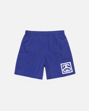 Šortky Stussy Ss-link Vody Fialové | KAXY17206
