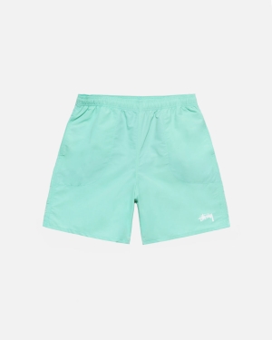 Šortky Stussy Stock Vody Světle Tyrkysové | SKFA43150