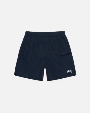 Šortky Stussy Stock Vody Tmavě Blankyt | FPJM42651