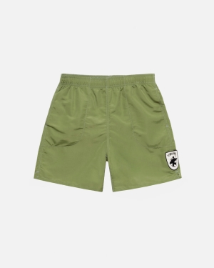 Šortky Stussy Surfman Patch Vody Leaf | ZUTC51298
