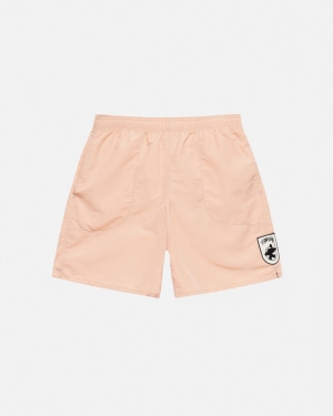Šortky Stussy Surfman Patch Vody Salmon | PKVE26945