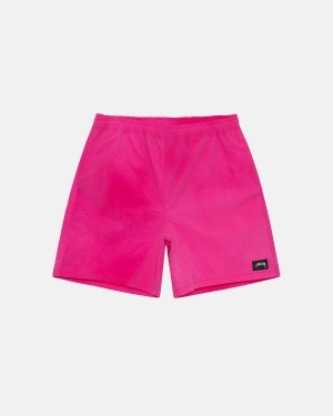 Šortky Stussy Wave Dye Nylon Fuchsie | MLJY92635