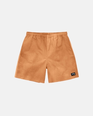 Šortky Stussy Wave Dye Nylon Oranžové | GMZP01532